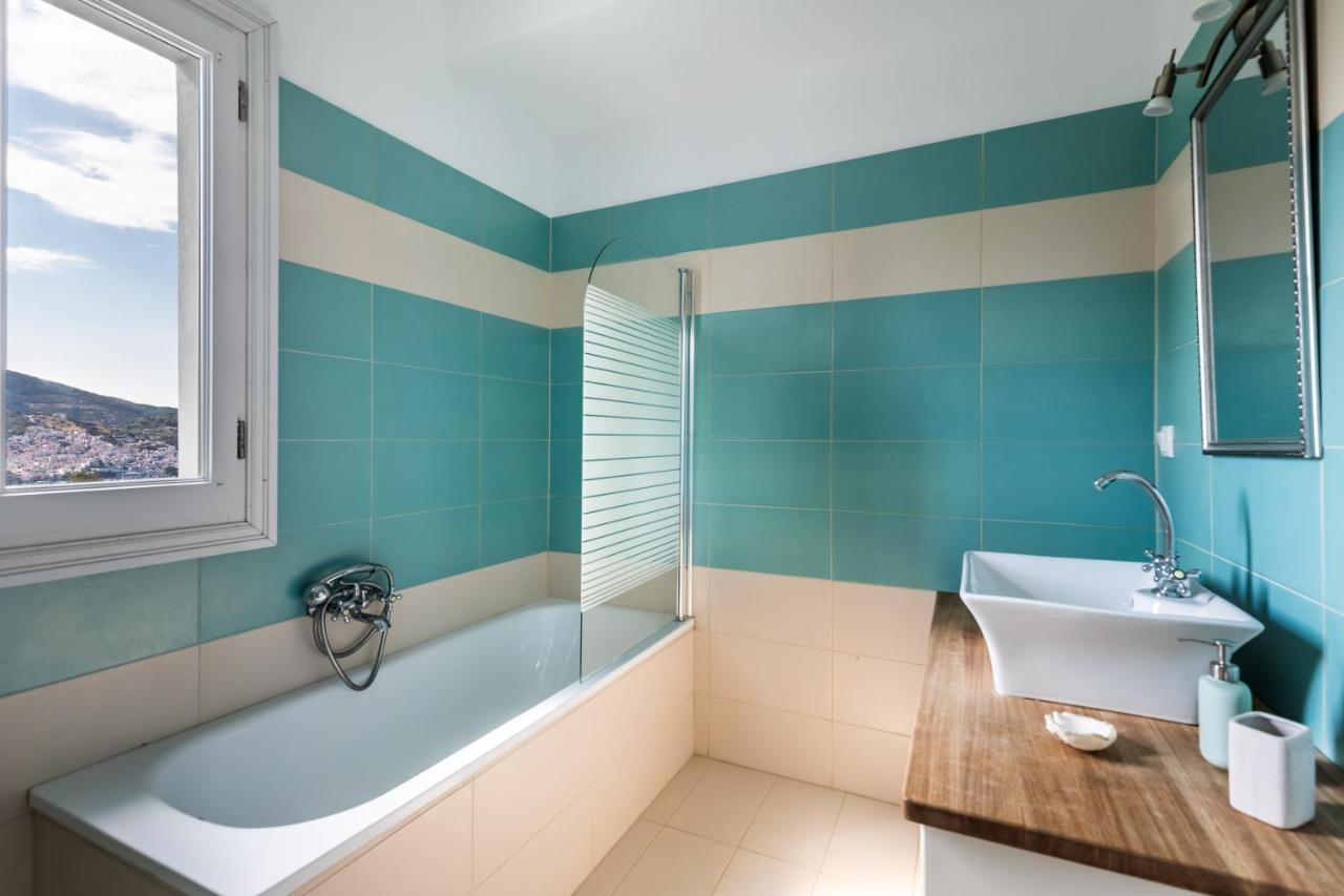 Villa Rodia With Swimming Pool On Skopelos Island Exterior foto